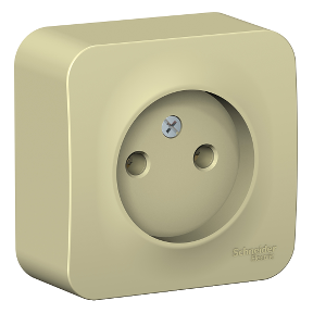 Розетка ОП 16А без з/к Бежевый BLANCA BLNRA000117 (18/1) SE