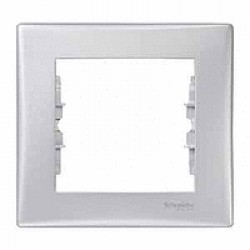 Рамка 1-ая SEDNA алюминий SDN5800160 SE