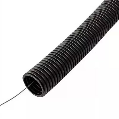 Труба ПНД гофро c протяж.d32 черн.(уп.25м) ДКС 71732