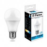 FERON LB-92 13LED 10W 230V E27 6400K A60 упаковка промо   25459