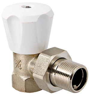 Вентиль для радиатора 3/4 угловой компактный (Vt.007)