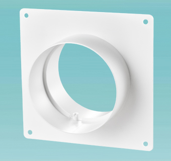 Соединитель с монт. пластиной d=150мм в упак. 353