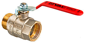 Кран шаровый 1 1/4 в/н ручка BASE (vt.215)