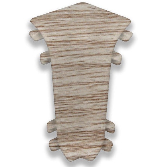 Дуб кофейный / Угол внутренний для плинтуса К55 "Идеал Комфорт"