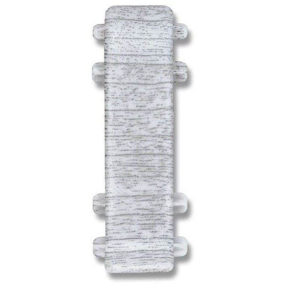 Ясень серый / Соединитель для плинтуса К55 "Идеал Комфорт" 