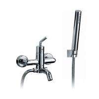 PAINI Pixel new 81CR100NEWKM Смеситель для ванны с аксессуарами,корпус хром