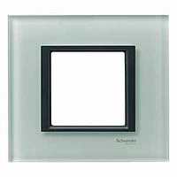 Рамка 1 пост матовое стекло MGU68.002.7С3