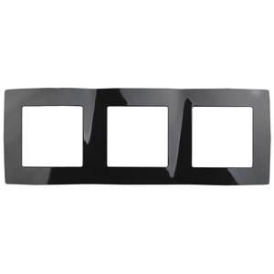 Рамка 3 постовая Черная 12-5003-06 ЭРА12 Б0014766
