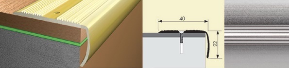 Угол 40x22 0,9 алюминий