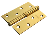 Петля стальная MSD 100x70x2.5 L PG (плоская головка) левая золото