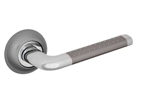 Ручка PALIDORE 47ННР белый никель  с перфорацией