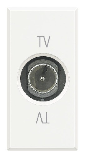 BT Axolute White Розетка TV оконечная "папа" с возможностью обратной связи 1 мод HD4202D