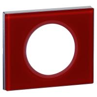 Legrand Celiane Рамка 1 пост Смальта кармин 69471