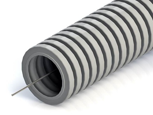 Труба ПВХ гофро с зонд.d16 (100м) ДКС 91916 Россия