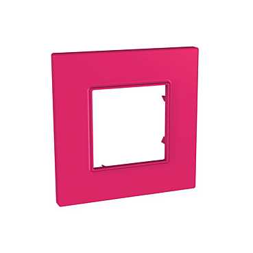 SE Unica Рамка 1-ая Малина Quadro MGU4.702.27