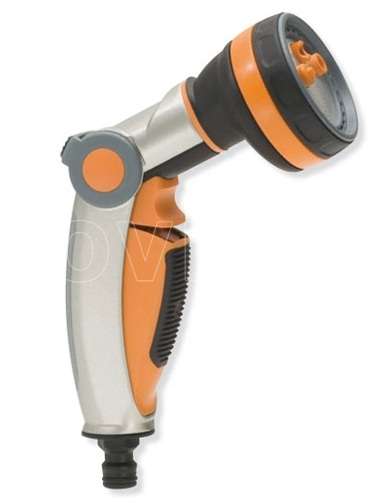 5499 Метал.пистолет распылитель с прорез.корпусом 5-ти режим. 20л/мин.