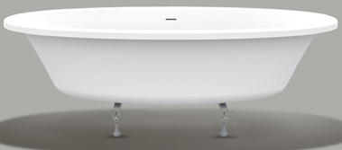 KNIEF Ванна акр.LOOM FIT 1900х950х600 арт0400-288 встр.рама +сист слива click-clack 1011 GOLDзолото