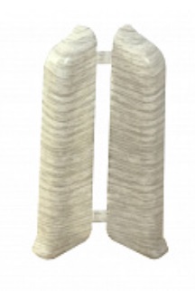 Клен патина / Торцевой для плинтуса 85мм "Идеал Деконика"