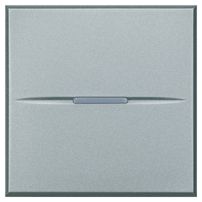 BT Axolute Алюминий Axial Выключатель 16 А 2 мод HC4001/2