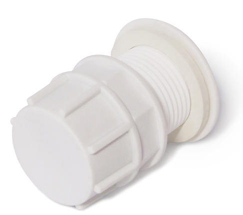 Отвод из бака в сборе 2"