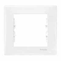 Рамка 1-ая SEDNA белая SDN5800121 SE