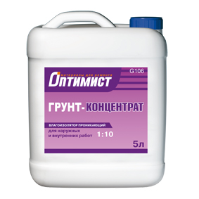 Грунт-концентрат (1:10) вн/нар. раб. 5л  G106