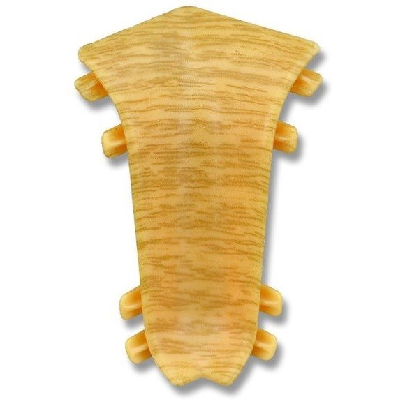 Дуб светлый / Угол внутренний для плинтуса К55 "Идеал Комфорт"