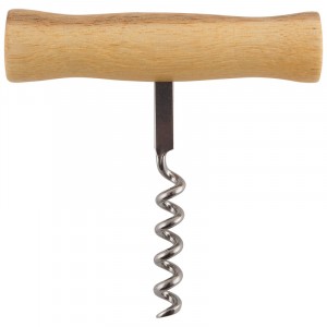 Штопор ELICA 9*9см нерж.сталь дерев.ручка 985955 Mallony 768978