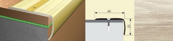 Угол 40x22 0,9 груша белая