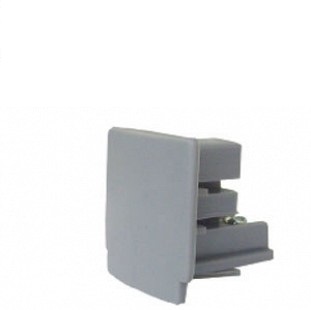 Заглушка на  трехфазный трек silver Китай