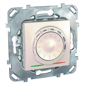 SE Unica Програмируемый термостат с датчиком 10А (от+5 до+45) бежевый MGU5.503.25ZD