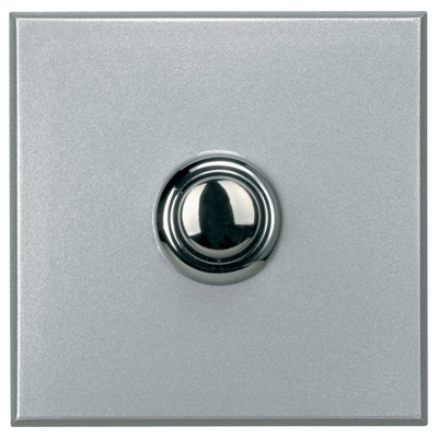 BT Axolute Алюминий Style Выключатель 16 А 2 мод HX4001/2