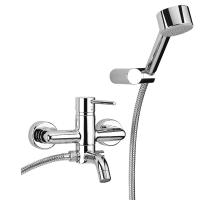 PAINI COX 78CR105 Смеситель для ванны и душа с аксес