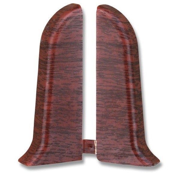 Махагон / Торцевой угол для плинтуса К55 "Идеал Комфорт" 