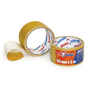 ЛЕНТА двусторонняя 38ммx10м ткань Klebebander