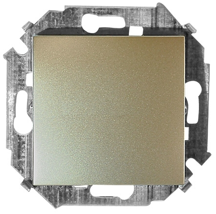 Выключатель 1-кл шампань Simon 15 1591101-034