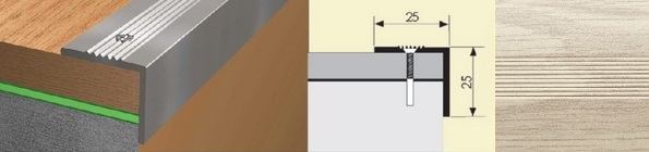 Угол 25x25 1,8 груша белая