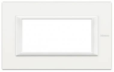 BT Axolute White Рамка 4 мод прямоугольная HA4804HD