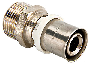 Пресс-муфта 26х1 НР Valtec 201