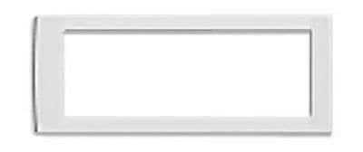 Рамка VIVA 6мод серый металлик ДКС F00015G