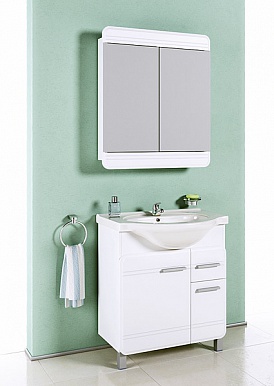 Шкаф-зеркало КОРСИКА 75