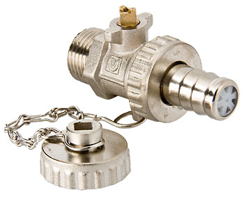 Кран 1/2 сливной Valtec 430