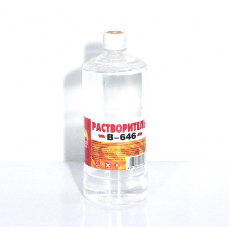 Растворитель 646  Вершина  0,5л  /20шт