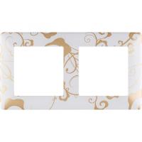 Рамка 2 поста Ампир Белый Legrand 754102 LIFE Венгрия