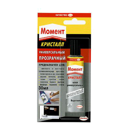клей"МОМЕНТ-Кристалл"(30мл;10/120шт) в шоу-боксе