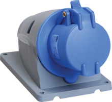 Розетка ССИ-113 16A/220B/2p+E Стационарная EKF