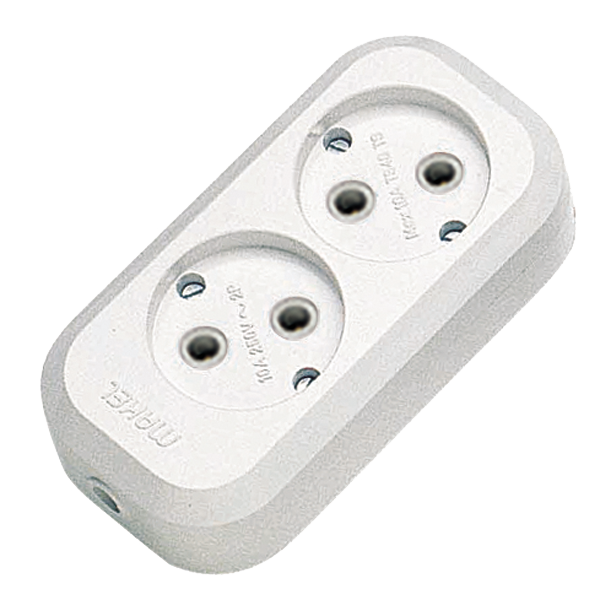 Makel колодка удлинителя 2гн б/з  MGP101 (25)