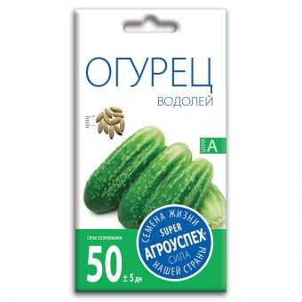 Огурец Водолей средний пчел., семена Агроуспех 0,3г (400) 17636