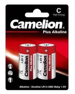 Элемент питания Camelion Plus Alkaline LR14/343 BL2 112573