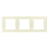 Рамка 3-ая SEDNA бежевая SDN5800547 SE